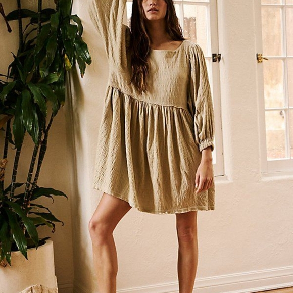 Beach free people Dresses & Skirts - "Get obsessed baby doll dress" By"beach free people" 🌴